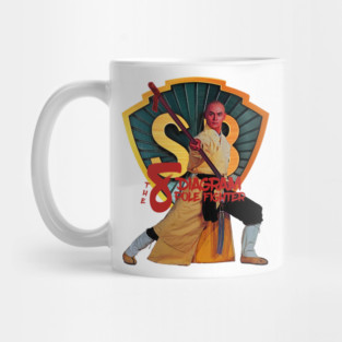 Gordon Liu - Shaw Brothers The Eight Diagram Kung Fu Pole Fighter Mug