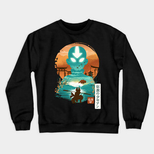 Ukiyo E Airbender Crewneck Sweatshirt