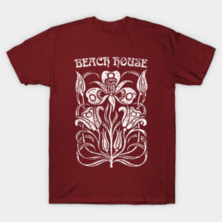 Beach House ∆ Original Retro Fan Art Design T-Shirt