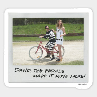 Schitt's Creek Instant Photo: Alexis David - David, the Pedals Make it Move More Magnet