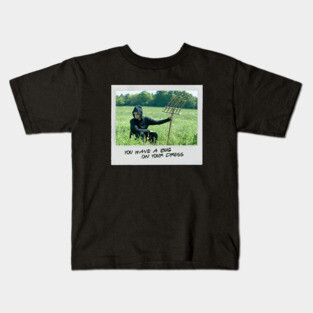 Schitt's Creek Instant Photo: David - You Have a Bug on Your Dress Kids T-Shirt