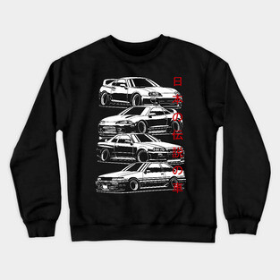 JDM legends Crewneck Sweatshirt