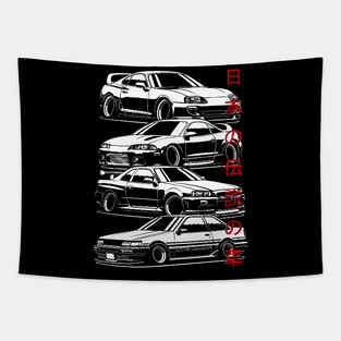 JDM legends Tapestry