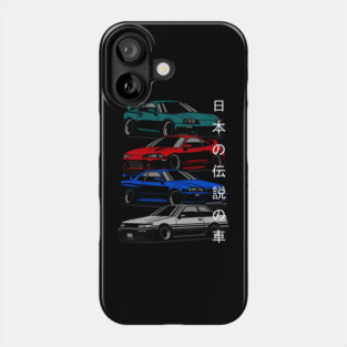 Japanese legendary cars Phone Case