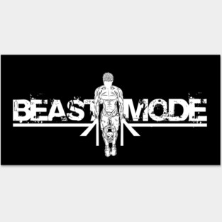 BEAST MODE - STREET WORKOUT Posters and Art