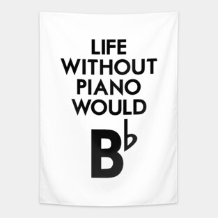 Piano Life Tapestry