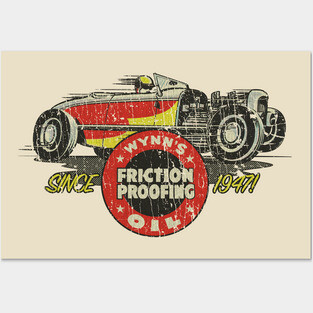 Wynn's Hot Rod Lube 1947 Posters and Art