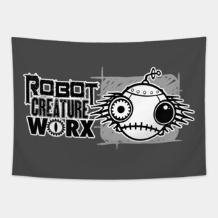 Robot Creature Worx Tapestry