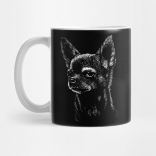 Chihuahua dog face Mug