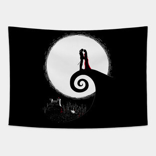 Death Cannot Stop True Love Tapestry