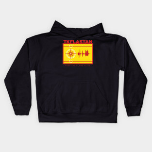 Keep the Flame Alive TKFLASTAN Flag Kids Hoodie