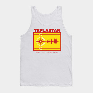 Keep the Flame Alive TKFLASTAN Flag Tank Top