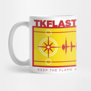 Keep the Flame Alive TKFLASTAN Flag Mug