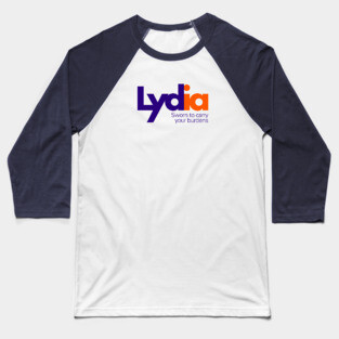Lydia's Courier Service (Fedex logo parody) Baseball T-Shirt