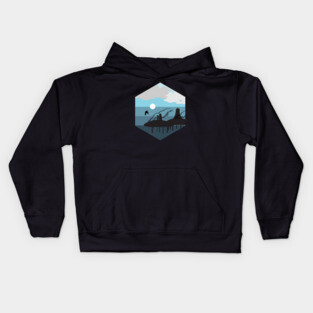 The City Burns Kids Hoodie