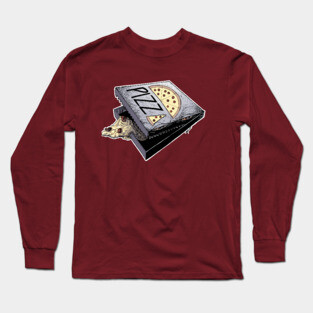 Pizza Mimic - it's a trap! Long Sleeve T-Shirt