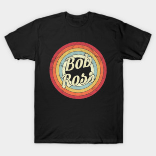Bob Ross - Retro Style T-Shirt