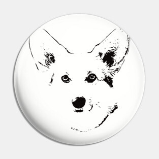 Cardigan Welsh Corgi gift for Corgi Owners Pin