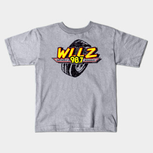 WLLZ Detroit, MI / 80s Radio Station Kids T-Shirt