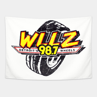 WLLZ Detroit, MI / 80s Radio Station Tapestry