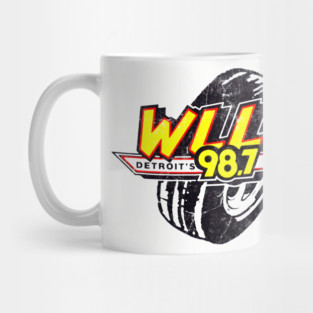 WLLZ Detroit, MI / 80s Radio Station Mug