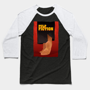 Pulp Fiction Mia Feet Baseball T-Shirt