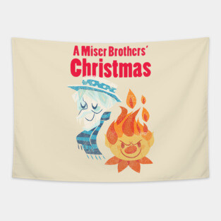 a' miser brothers christmas Tapestry