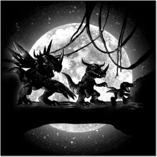 Moonlight Digivolution Posters and Art