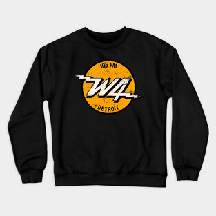 FM 104 Detroit / 80s Radio Station Crewneck Sweatshirt