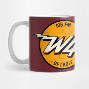 FM 104 Detroit / 80s Radio Station Mug