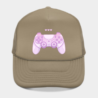 Cute game controller Purple Hat