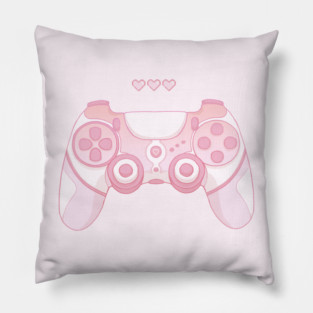 Cute pink game controller Pillow
