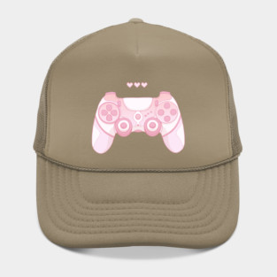 Cute pink game controller Hat