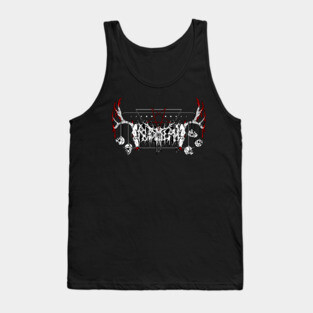 Black Metal Rudolph Tank Top