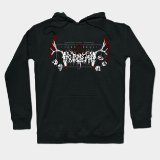 Black Metal Rudolph Hoodie