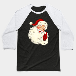 Vintage Santa No. 4 Baseball T-Shirt