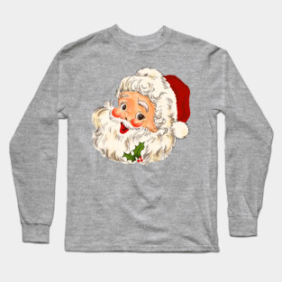 Vintage Santa No 1 Long Sleeve T-Shirt