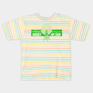 Radio Aktiva, Aalst Nederland / 80s Radio Station Kids T-Shirt