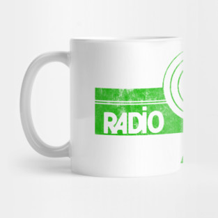 Radio Aktiva, Aalst Nederland / 80s Radio Station Mug