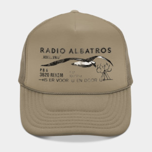 Radio Albatros Netherlands / Defunct 80s Radio Station Hat