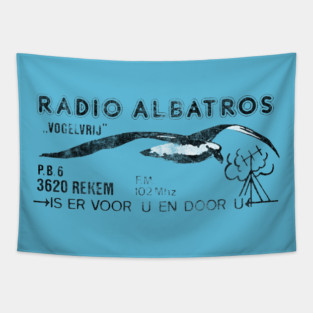 Radio Albatros Netherlands / Defunct 80s Radio Station Tapestry