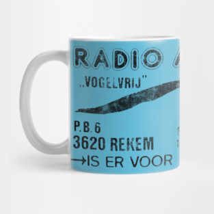Radio Albatros Netherlands / Defunct 80s Radio Station Mug