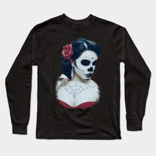 Day of the Dead Girl Long Sleeve T-Shirt