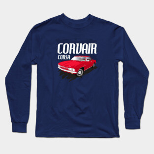 Corvair Corsa Classic Chevy Long Sleeve T-Shirt