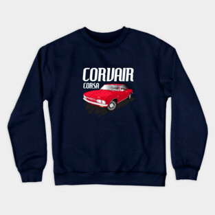 Corvair Corsa Classic Chevy Crewneck Sweatshirt