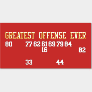 Classic 49ers West Coast Offense Posters and Art