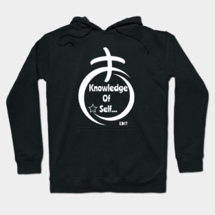 Knowledge of self by edit Hoodie