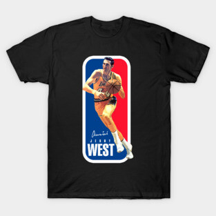 Jerry West the NBA Logo T-Shirt