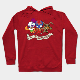 Mucha Lucha! Lucha Libre Tee Hoodie