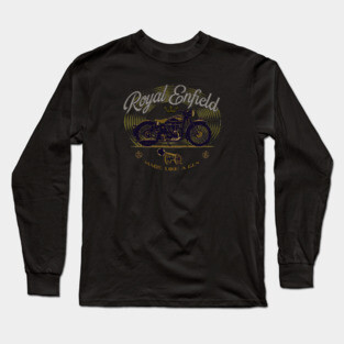 Royal Enfield made like a gun Long Sleeve T-Shirt